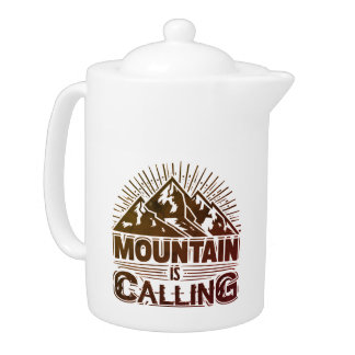 Mountain Art & Adventure: Nature's Call Teapot
