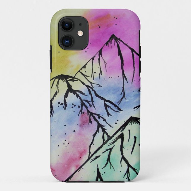 Mountain art phone case (Back)