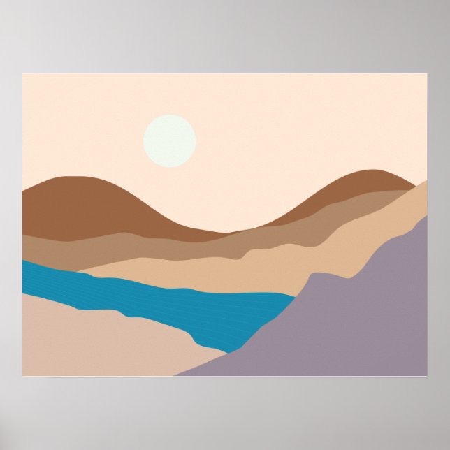 mountain art poster (Front)