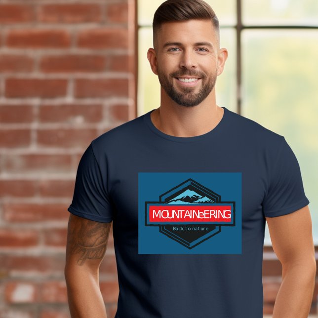 Mountain Back to Nature T-Shirt (Creator Uploaded)