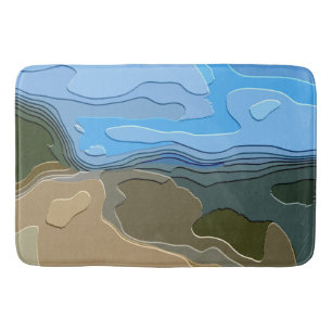 MOUNTAIN BATH MAT