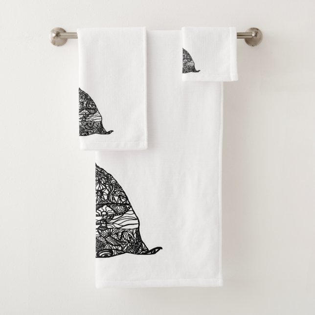 “Mountain” - Bath Towel Set (Insitu)