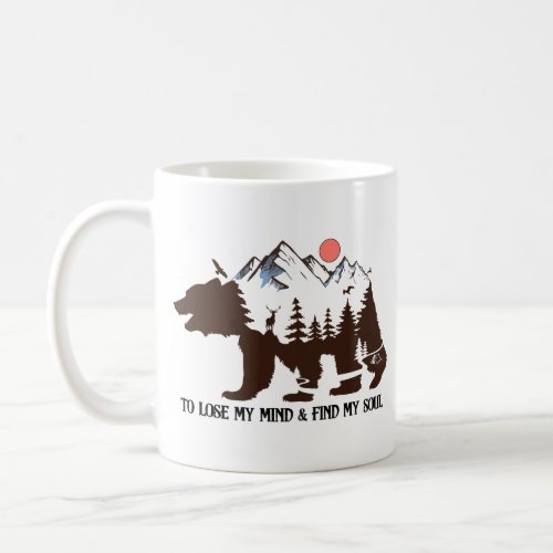 Mountain Bear Forest Coffee Mug