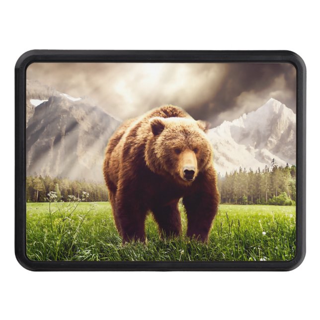 Mountain Bear Hitch Cover (Front)