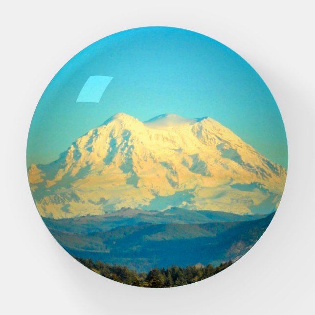 Mountain Beauty Paperweight (Front)