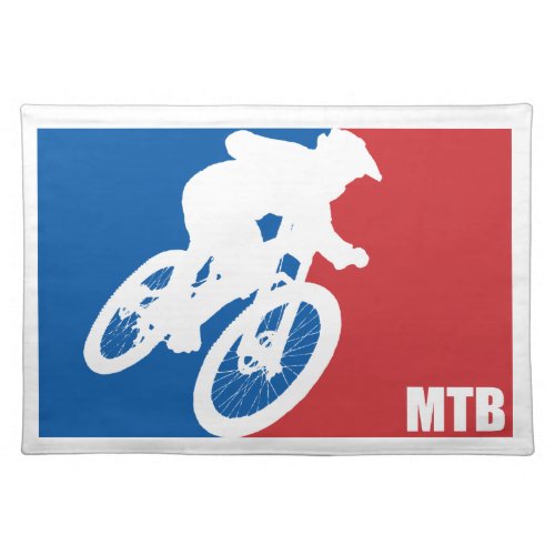 Mountain Bike All_Star Cloth Placemat