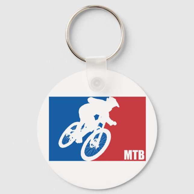 Mountain Bike All-Star Keychain (Front)