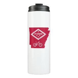 Mountain Bike Arkansas Thermal Tumbler