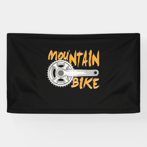 Mountain Bike Art Banner