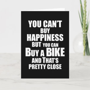 Mountain Bike Biking Bicycle Cycling MTB Gift Idea Card