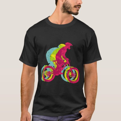 Mountain Bike Biking Gift Youth Boys T_Shirt