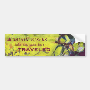 Mountain Bike Bumber Sticker