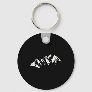 Mountain Bike Colorado Mtb Biking Riding Trails Me Keychain