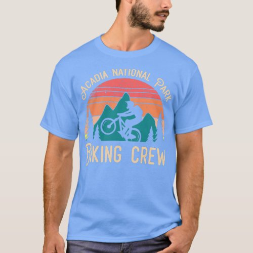 Mountain Bike Cycling Bicycle Acadia  2  T_Shirt
