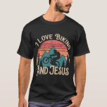 Mountain Bike Cycling Bicycle I Love Biking And Je T-Shirt
