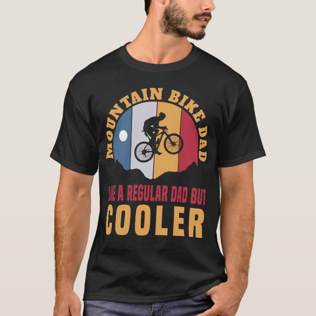 Mountain bike dad Mountain Biking Enduro MBT       T-Shirt (Front)