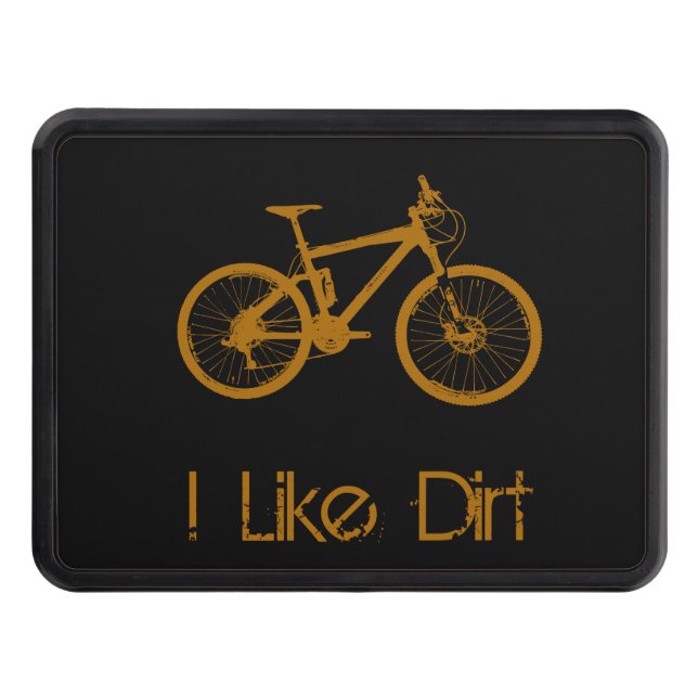 Mountain Bike Dirt Tow Hitch Cover (Front)