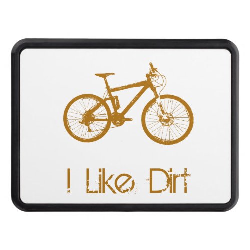 Mountain Bike Dirt Trailer Hitch Cover