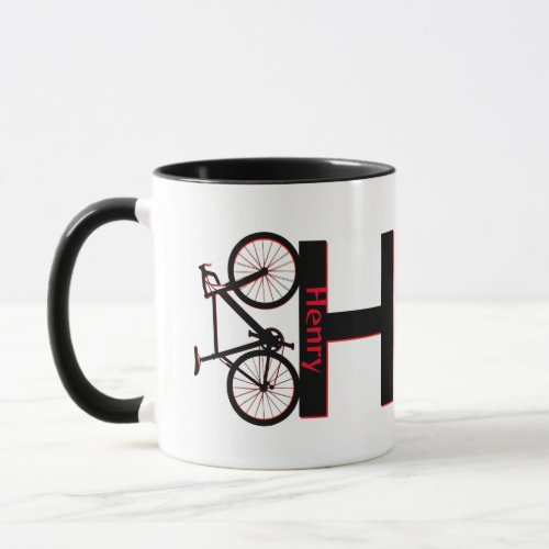 Mountain bike downhill bike mug