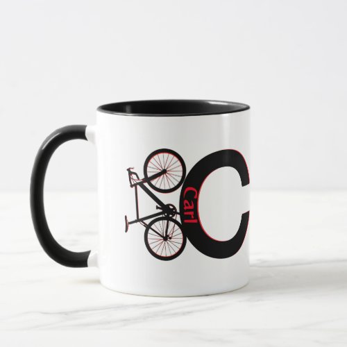 Mountain bike downhill bike mug