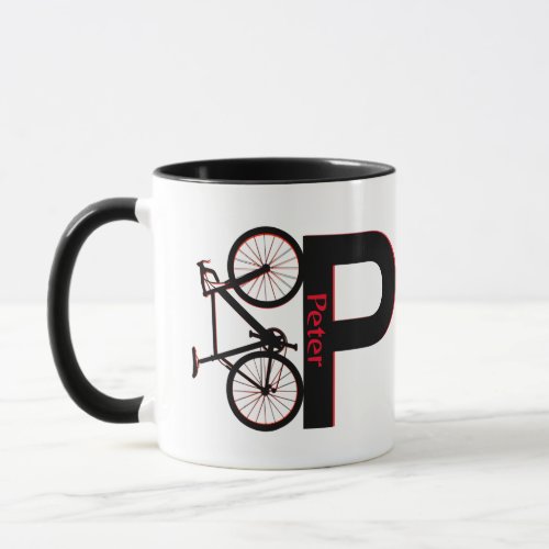 Mountain bike downhill bike mug