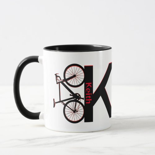 Mountain bike downhill bike mug