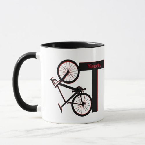 Mountain bike downhill bike mug