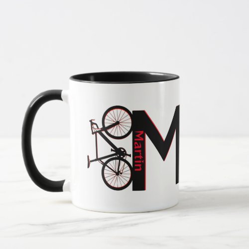 Mountain bike downhill bike mug