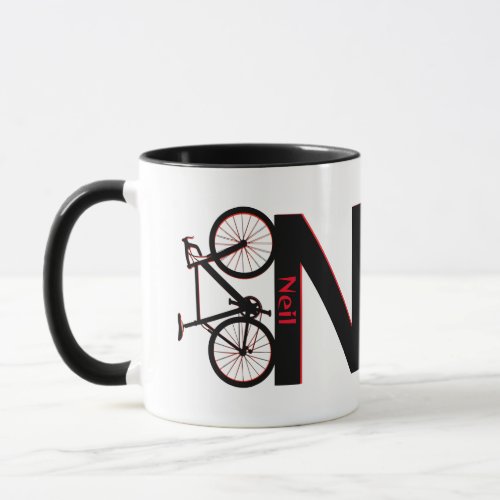 Mountain bike downhill bike mug