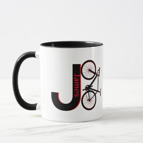 Mountain bike downhill bike mug