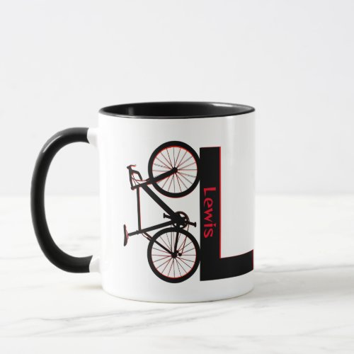 Mountain bike downhill bike mug