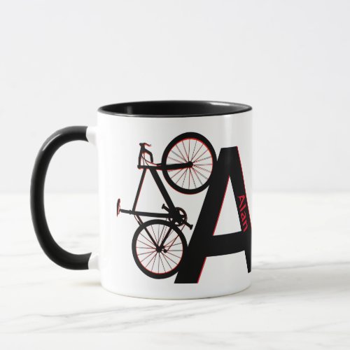 Mountain bike downhill bike mug