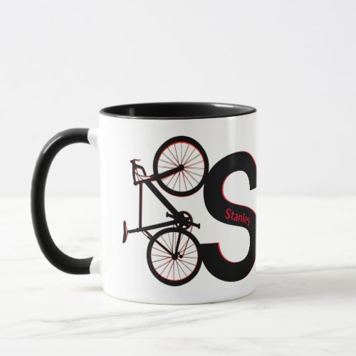 Mountain bike downhill bike mug