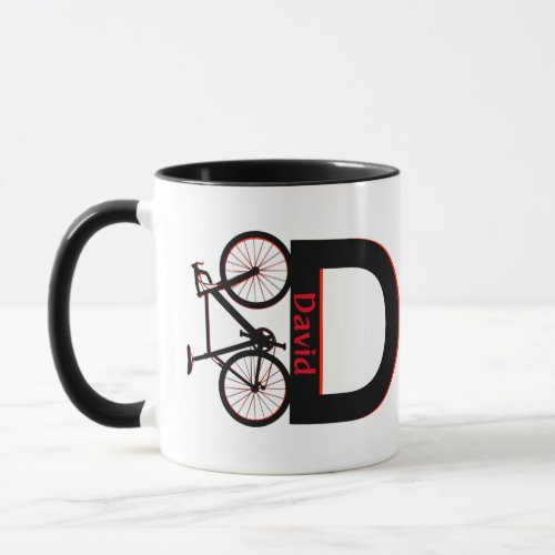 Mountain bike downhill bike mug