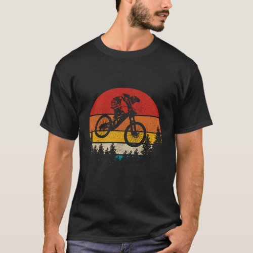 Mountain Bike Downhill Biking Mtb Biker T_Shirt