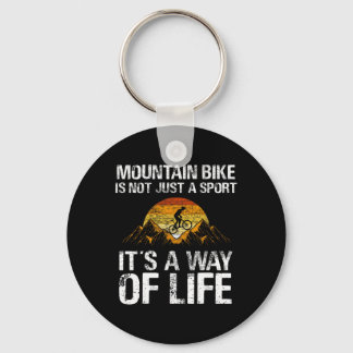 Mountain Bike Downhill - Mountain Biking Mtb Keychain