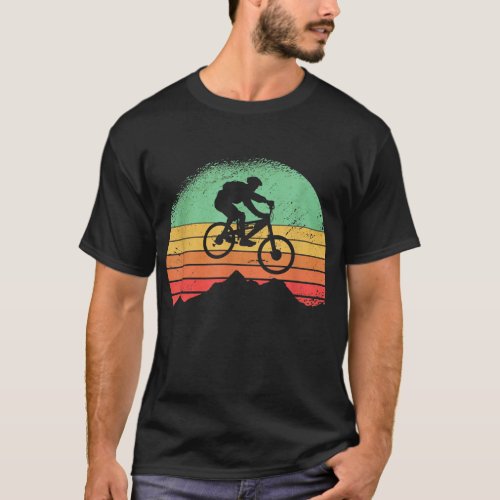 Mountain Bike Downhill Vintage MTB Mountainbike Bi T_Shirt