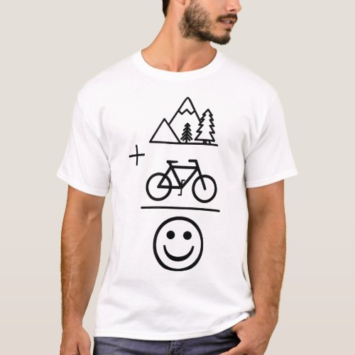 Mountain Bike Funny Bicycle Biking Biker Gift T_Shirt