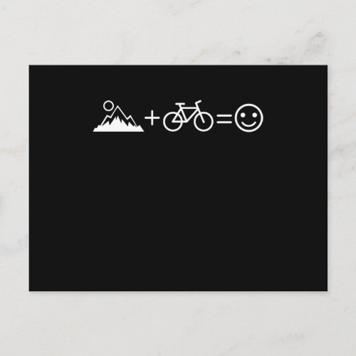 MOUNTAIN BIKE FUNNY Mountainbiker Freestyle Biker Postcard