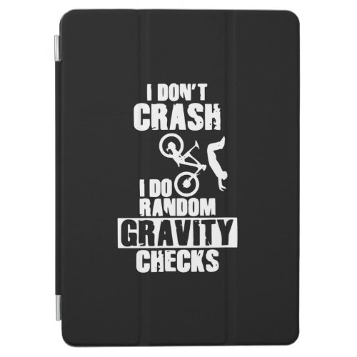 mountain bike funny mtb crash gravity checks iPad air cover