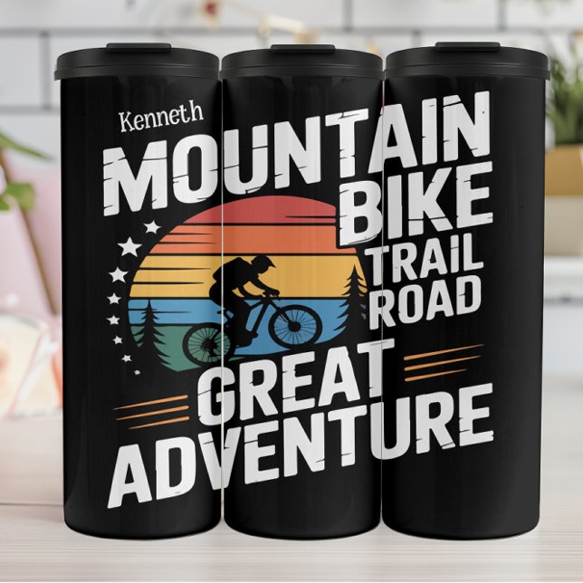 Mountain Bike: Great Trail Adventure Thermal Tumbler (Creator Uploaded)