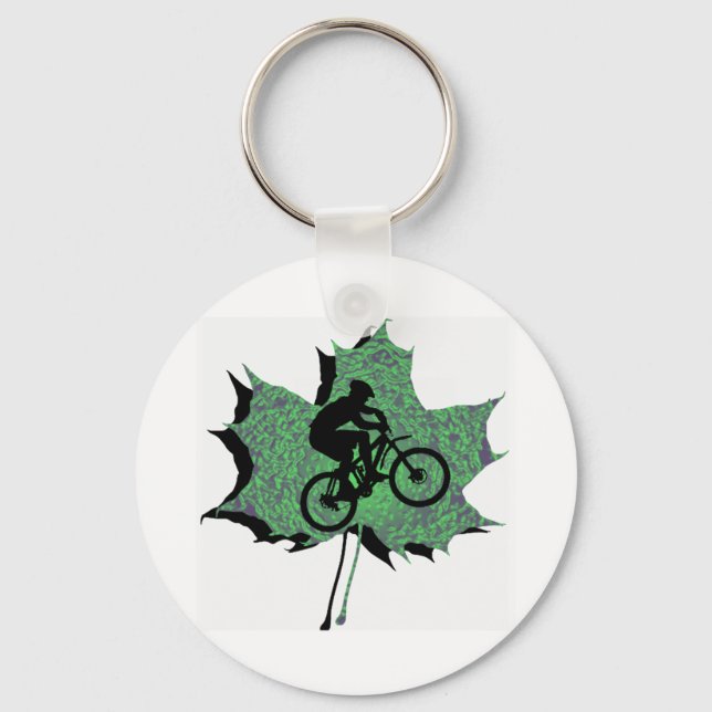 MOUNTAIN BIKE GREENER KEYCHAIN (Front)