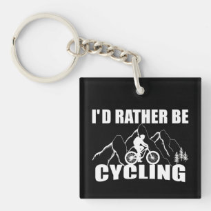 Mountain Bike Humor - Funny Cycling Keychain
