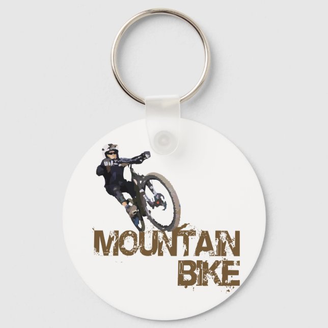 Mountain Bike Keychain (Front)