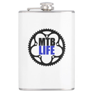 Mountain Bike Life Flask