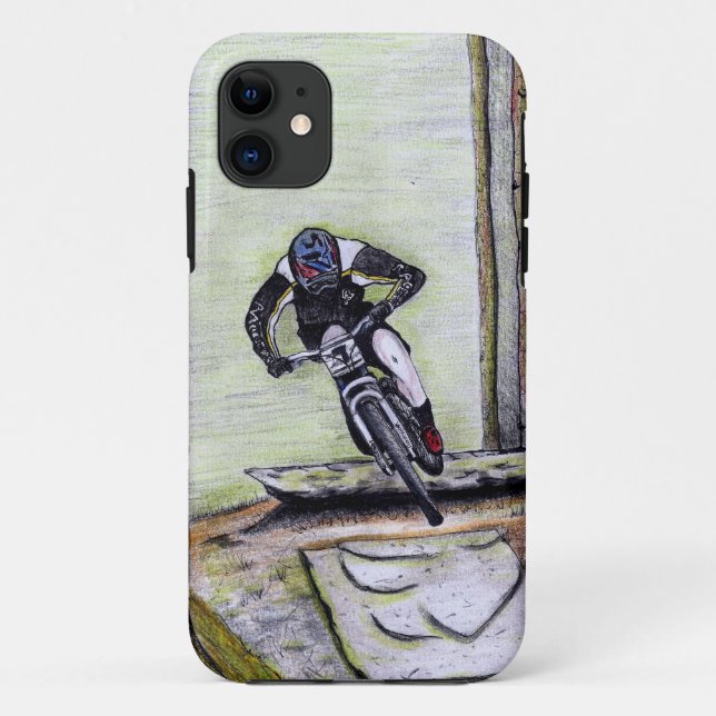 Mountain bike Llandegla mtb bmx Case-Mate iPhone C Case (Back)