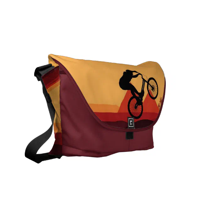 Mountain Bike Messenger Bag Zazzle