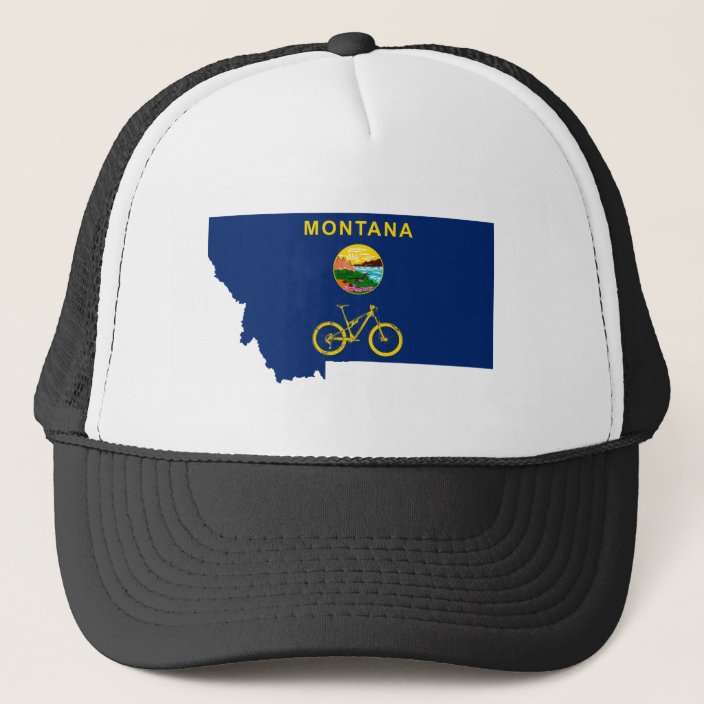 mountain bike trucker hat