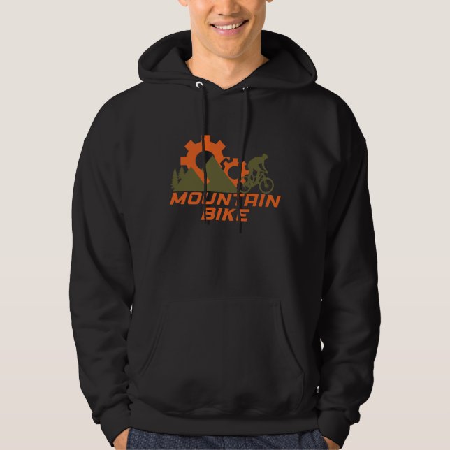 Mountain bike mountainbike hoodie (Front)