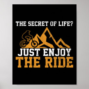 Mountain Bike - Mtb Downhill Biking Biker Gift _1  Poster